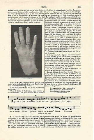 LAMINA ESPASA 18639: La mano de Liszt