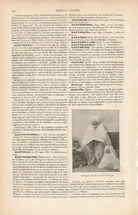LAMINA ESPASA 19496: El santon por Jose Benlliure
