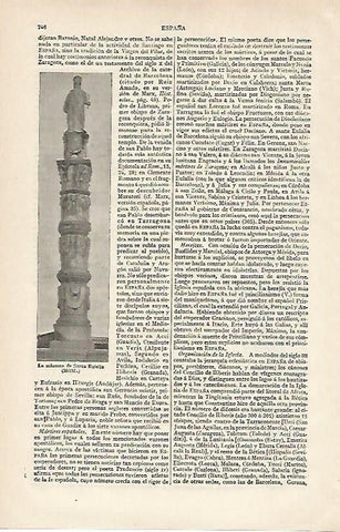 LAMINA ESPASA 19900: Columna de Santa Eulalia de Merida
