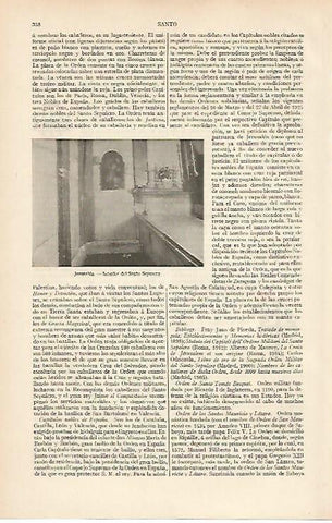 LAMINA ESPASA 19480: Interior del Santo Sepulcro de Jerusalen