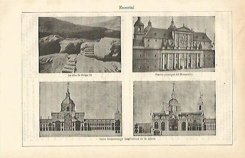 LAMINA ESPASA 16598: El Escorial
