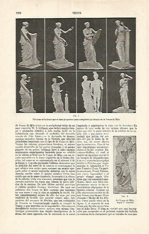 LAMINA ESPASA 17529: Soluciones para completar la Venus de Milo