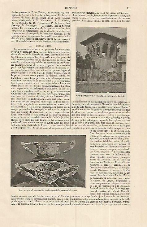 LAMINA ESPASA 19356: Casa particular en Cotsofeni Rumania