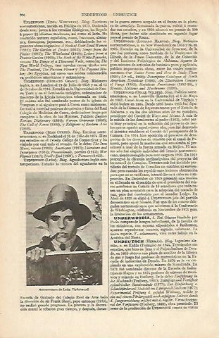 LAMINA ESPASA 12126: Autorretrato de Leon Underwood