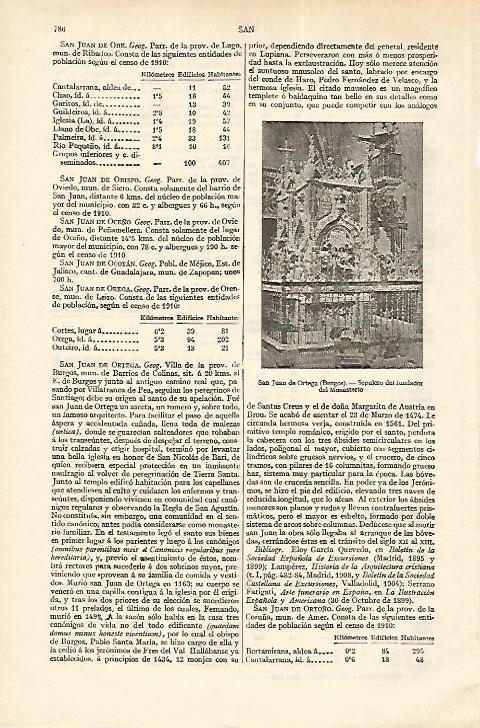 LAMINA ESPASA 18318: San Juan de Ortega Burgos