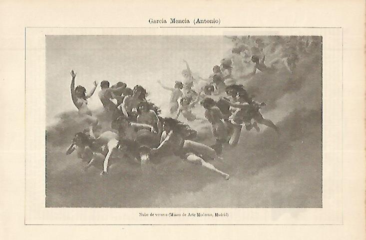 LAMINA ESPASA 11357: Nube de verano por A. Garcia Mencia