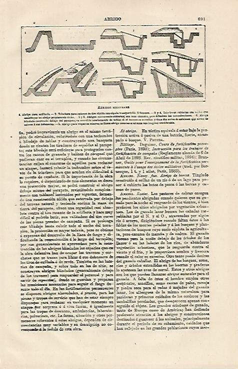 LAMINA ESPASA 13185: Abrigos militares