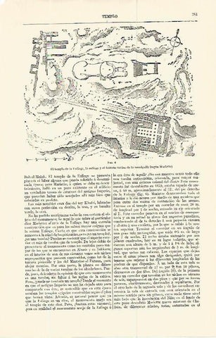 LAMINA ESPASA 13778: La Esfinge de Egipto dibujo de Mariette