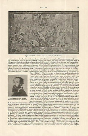 LAMINA ESPASA 19212: Tapiz de Escipion y Anibal
