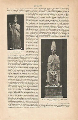 LAMINA ESPASA 11783: Bonifacio VIII