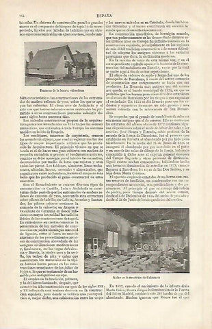 LAMINA ESPASA 15600: Barracas de Valencia