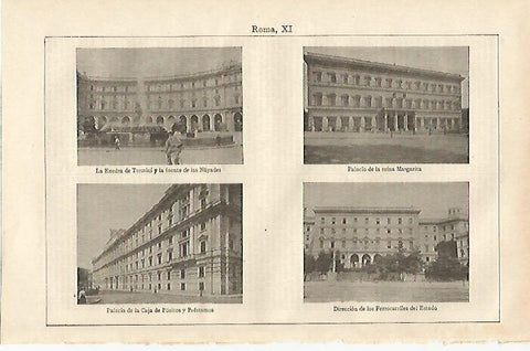LAMINA ESPASA 16884: Palacios de Roma