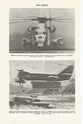 LAMINA ESPASA 16329: Helicoptero militar de Israel