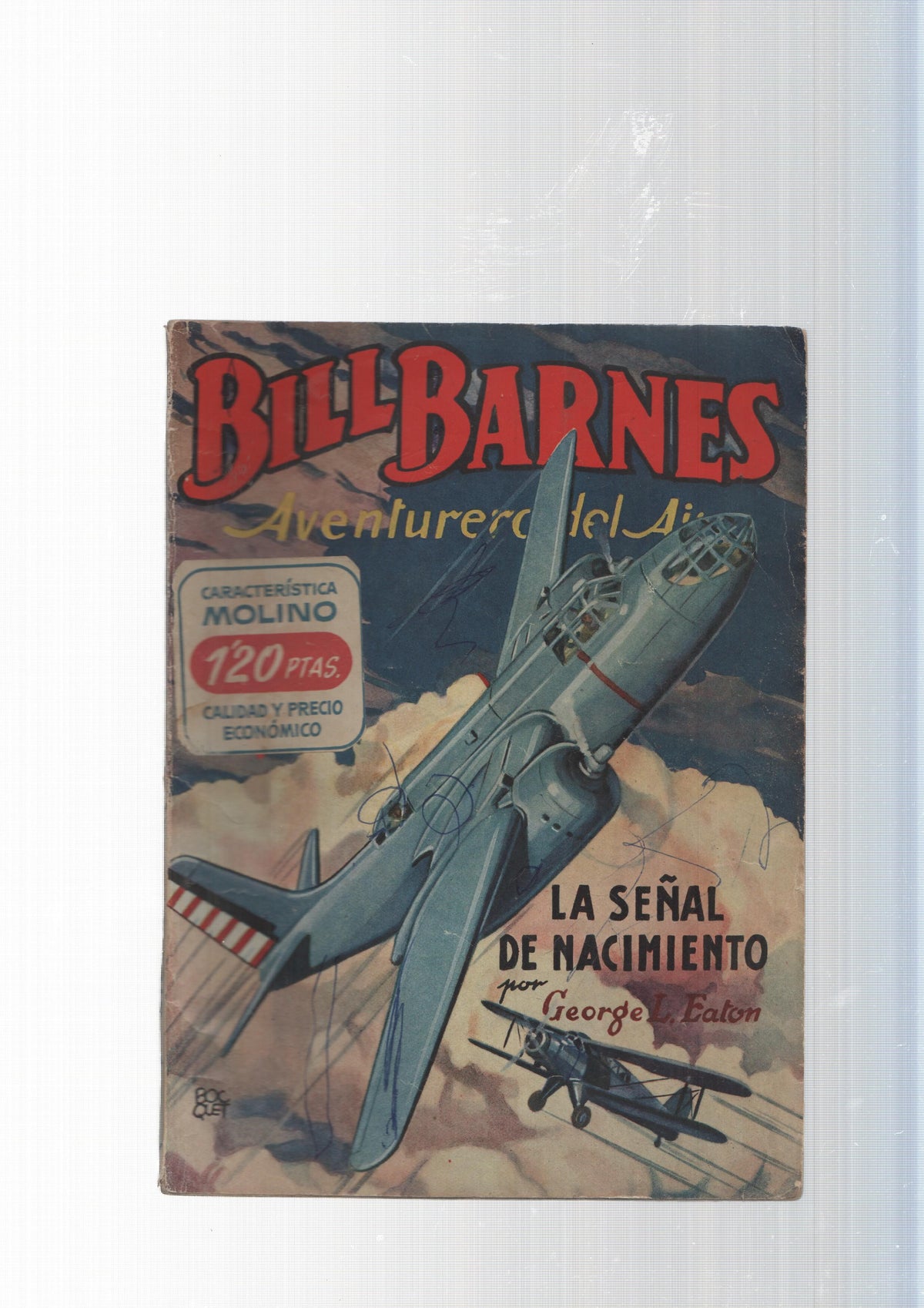 Bill Barnes Aventurero del Aire num. 132: La señal de nacimiento