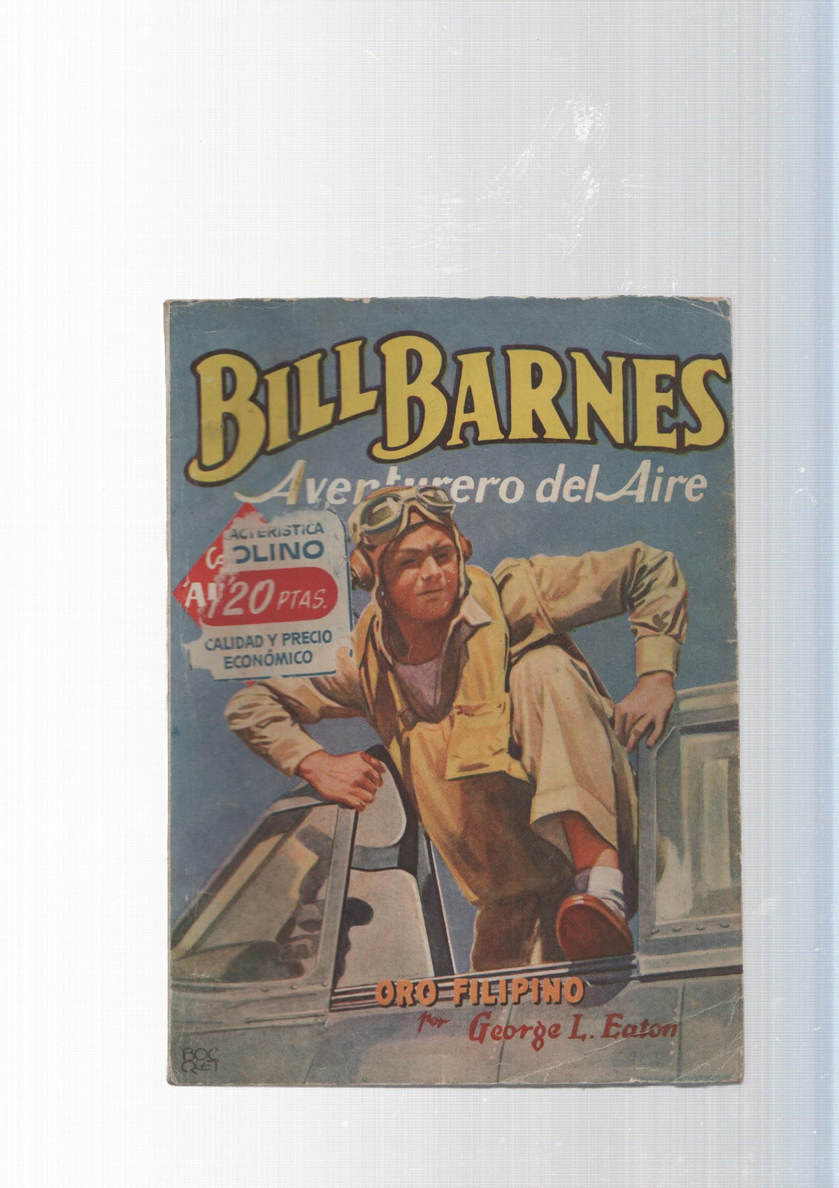 Bill Barnes Aventurero del Aire num. 164: Oro filipino