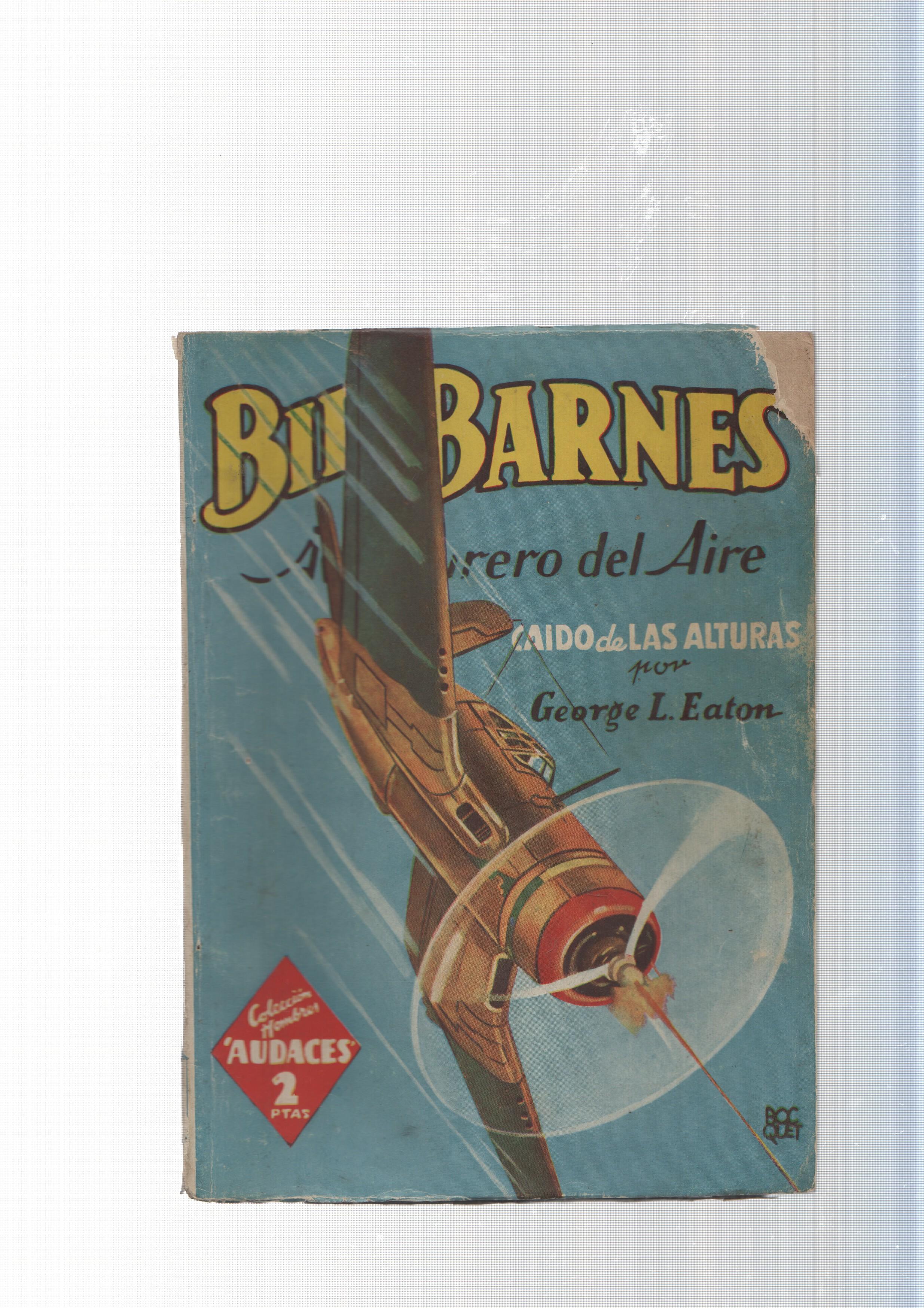 Bill Barnes Aventurero del Aire num. 110: Caido de la alturas