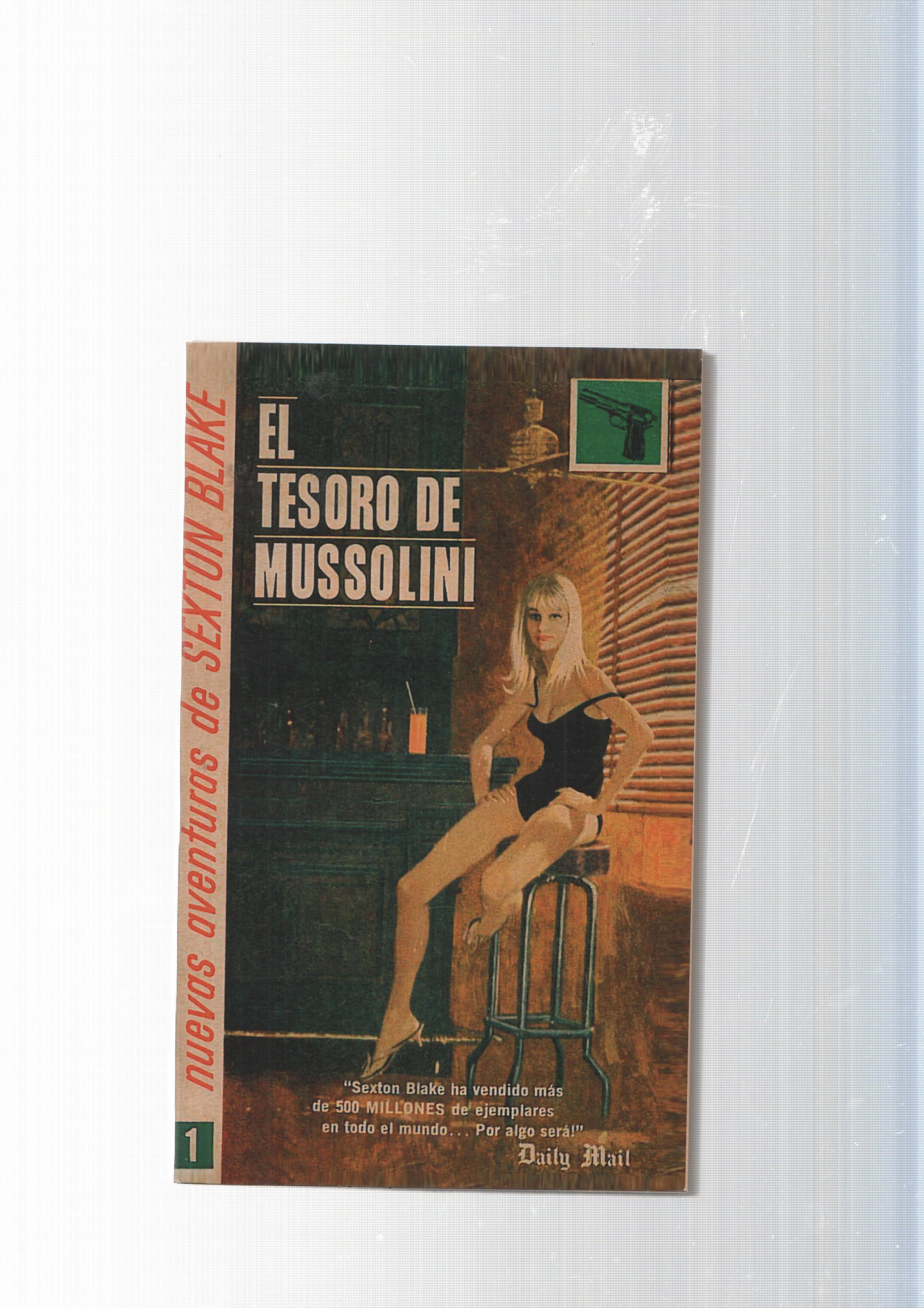Nuevas aventuras de Sexton Blake num 01: El tesoro de Mussolini