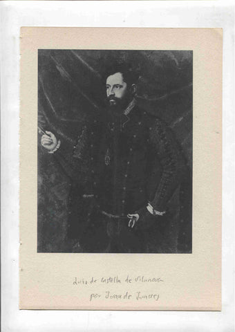 Lamina 03: Federico Gonzaga I, duque de Mantua (Tiziano) y Luis de Castilla de Vilanova (Juan de Juanes)