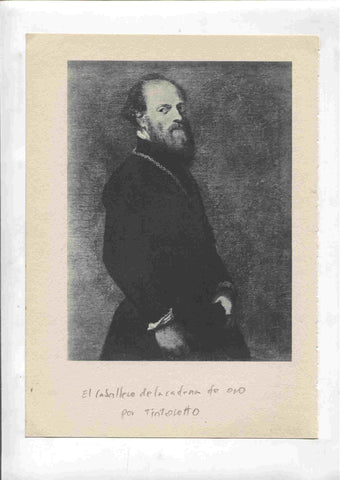 Lamina 05: Catalina de Austria (Moco) y El caballero de la cadena de oro (tintoretto)