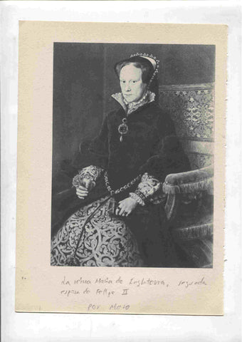 Lamina 11: El emperador Maximiliano II (Moro) y La reina Maria de Inglaterra (Moro)