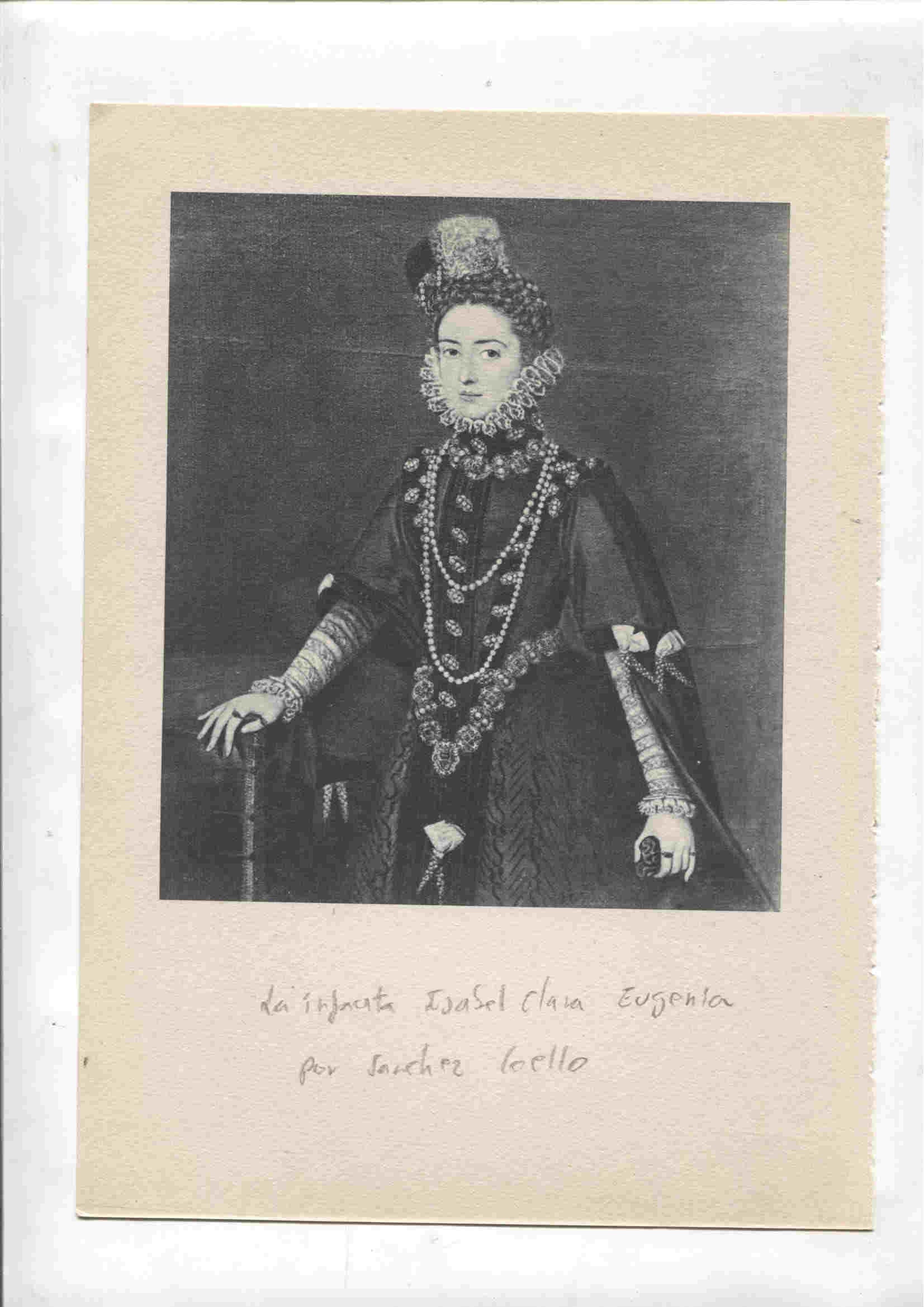 Lamina 14: La duquesa de feria (Moro) y La infanta Isabel Clara Eugenia (Sanchez Coello)