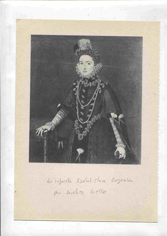 Lamina 14: La duquesa de feria (Moro) y La infanta Isabel Clara Eugenia (Sanchez Coello)