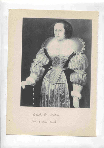 Lamina 16: Fernando II, emperador de Alemania (autor anonimo) y retrato de señora (E.Van Dyck)