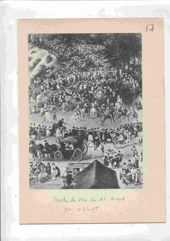 Lamina 17: Fiesta de Ntra Sra del Bosque (Alsloot) y Maria de Medicis, reina de Francia (Rubens)