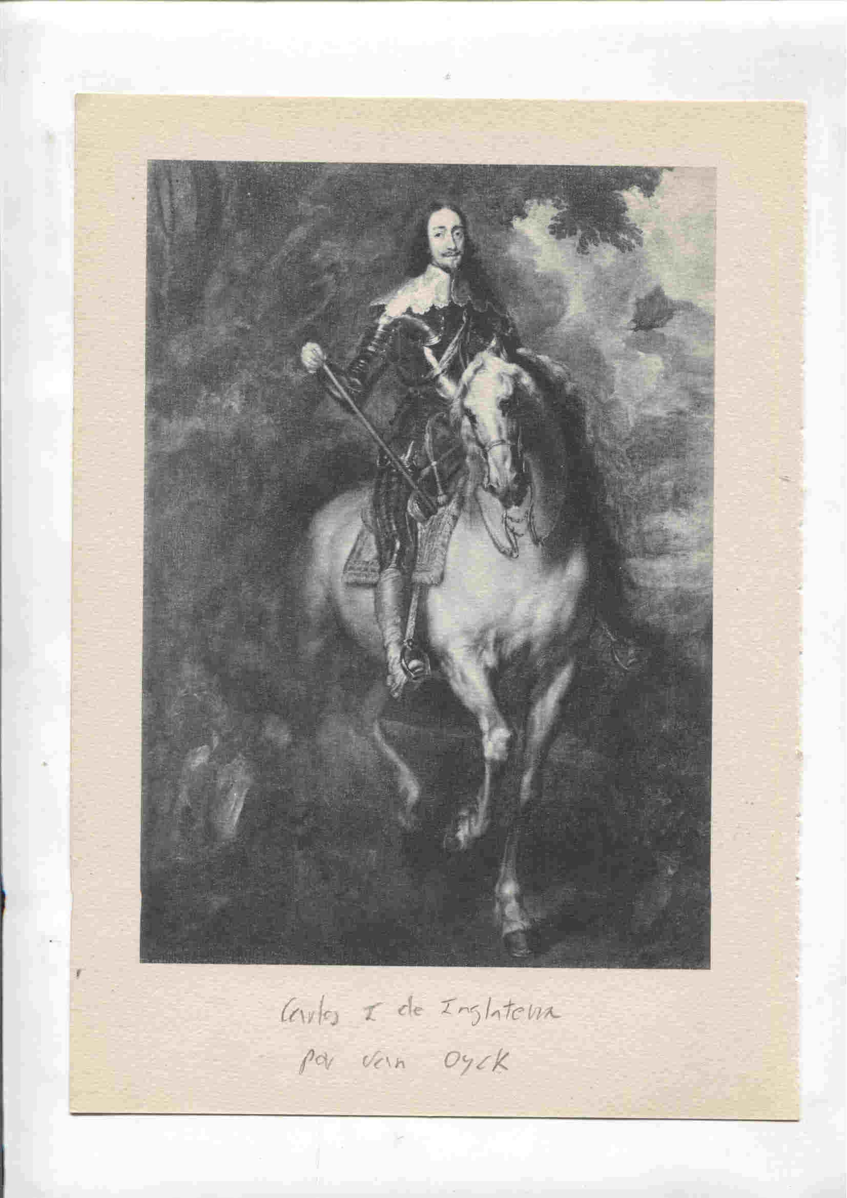 Lamina 20: Diana Cecil, condesa de Oxford (Van Dyck) y Carlos I de Inglaterra (Van Dyck)