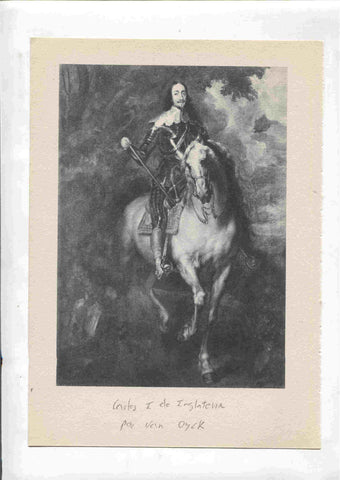 Lamina 20: Diana Cecil, condesa de Oxford (Van Dyck) y Carlos I de Inglaterra (Van Dyck)