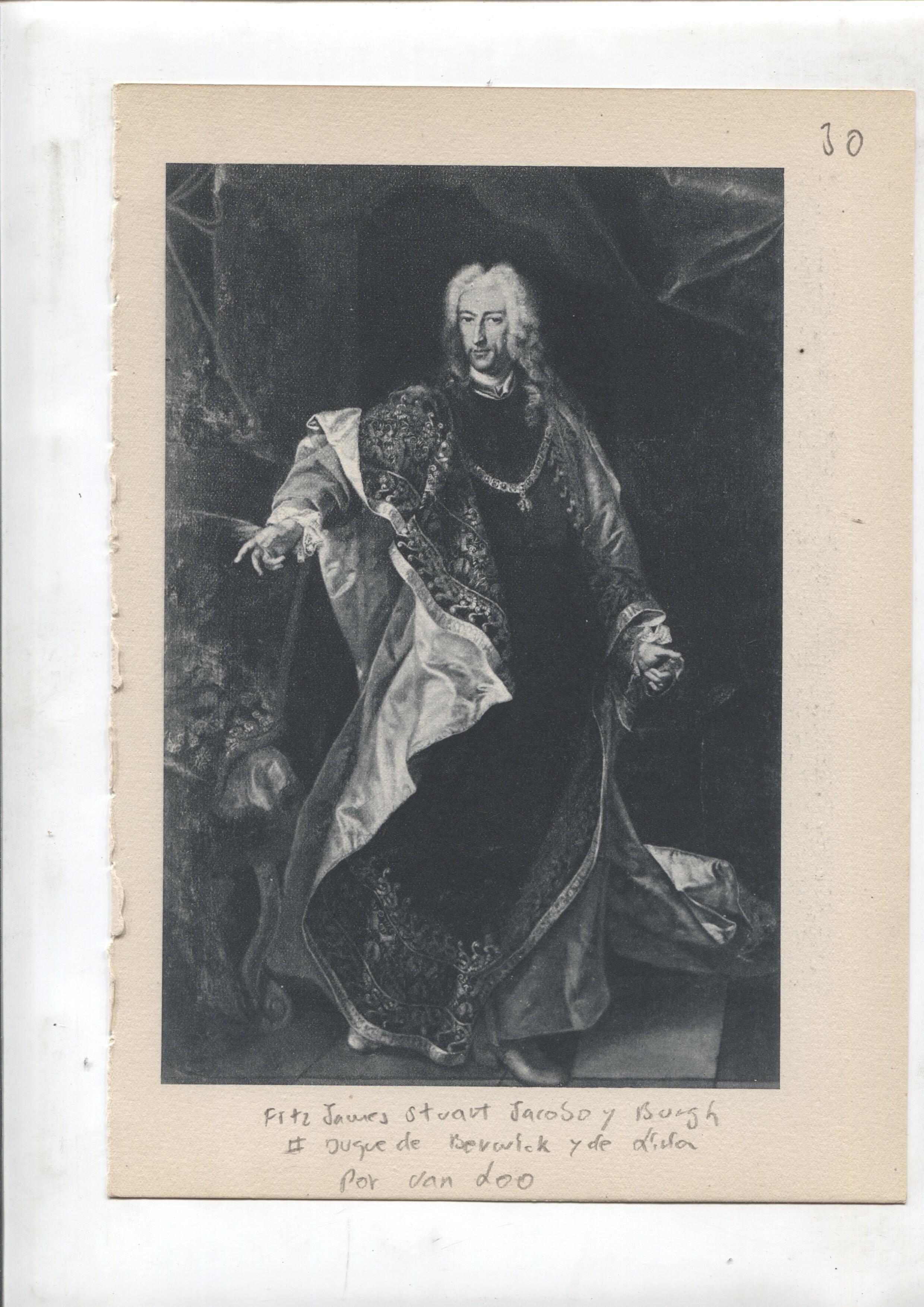 Lamina 30: Fitz James Stuart Jacobo y Burgh (Van Loo) y Fernando VI, niño (Ranc)