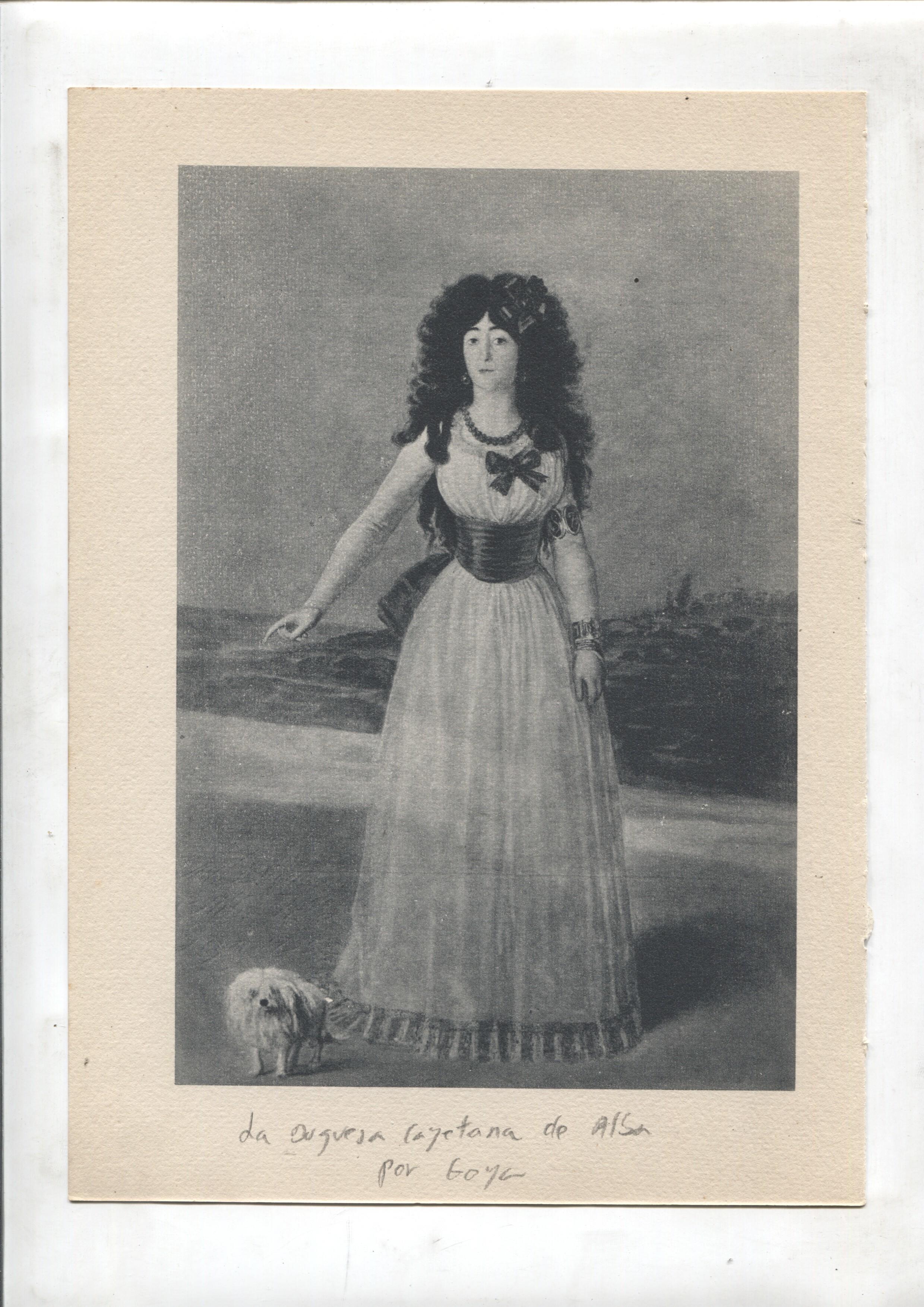 Lamina 35: El infante D.Carlos Mª Isidro (Goya) y La duquesa Cayetana de Alba (Goya)