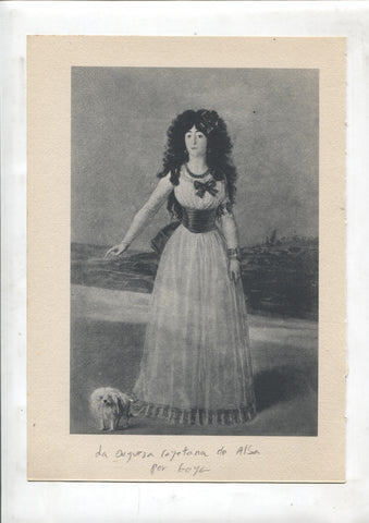 Lamina 35: El infante D.Carlos Mª Isidro (Goya) y La duquesa Cayetana de Alba (Goya)