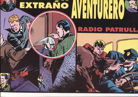 Magerit: Radio Patrol: Radio Patrulla: tiras diaria  del  13.7.1936 al 5.12.1936: Un extraño aventurero
