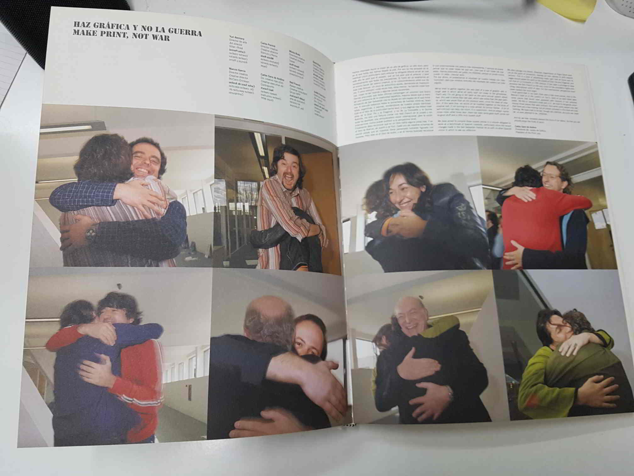 Libro: Haz anuncios y no la guerra. Anuario de la Creatividad Española 2003