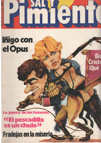 Revista Sal y Pimienta: num 017, año II - 22 de enero 80. Boda Cristo-Rey