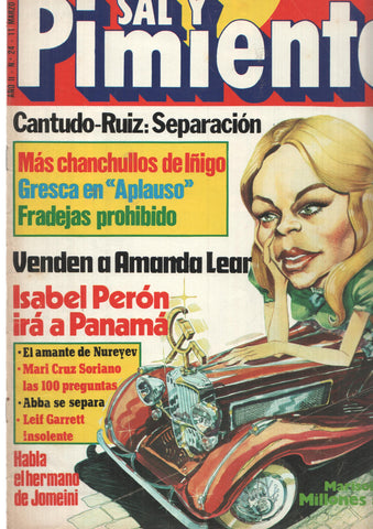 Revista Sal y Pimienta: num 024, año II - 11 de marzo 80. Cantudo-Ruiz: Separacion