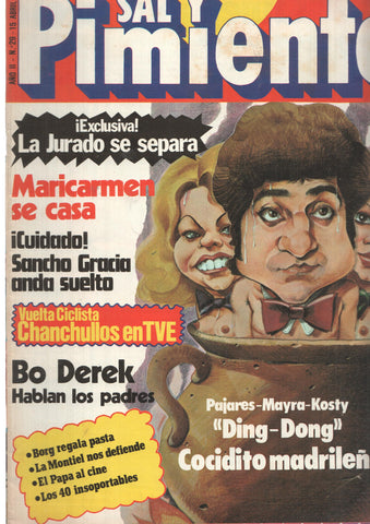Revista Sal y Pimienta: num 029, año II - 15 de abril 80. Rocio Jurado se separa