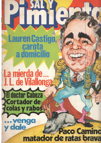Revista Sal y Pimienta: num 153, año IV -1 septiembre de 82. Lepe festival de la cancion popular