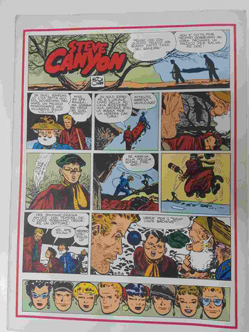 Comic serie Steve Canyon: vol. 101, 1979 - Milton Caniff. Idioma: italiano