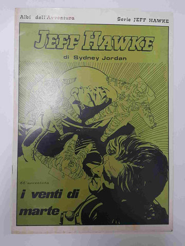 Comic Albi dell Aventura 222: Serie Jeff Hawke num 66 di Sidney Jordan - i venti di marte