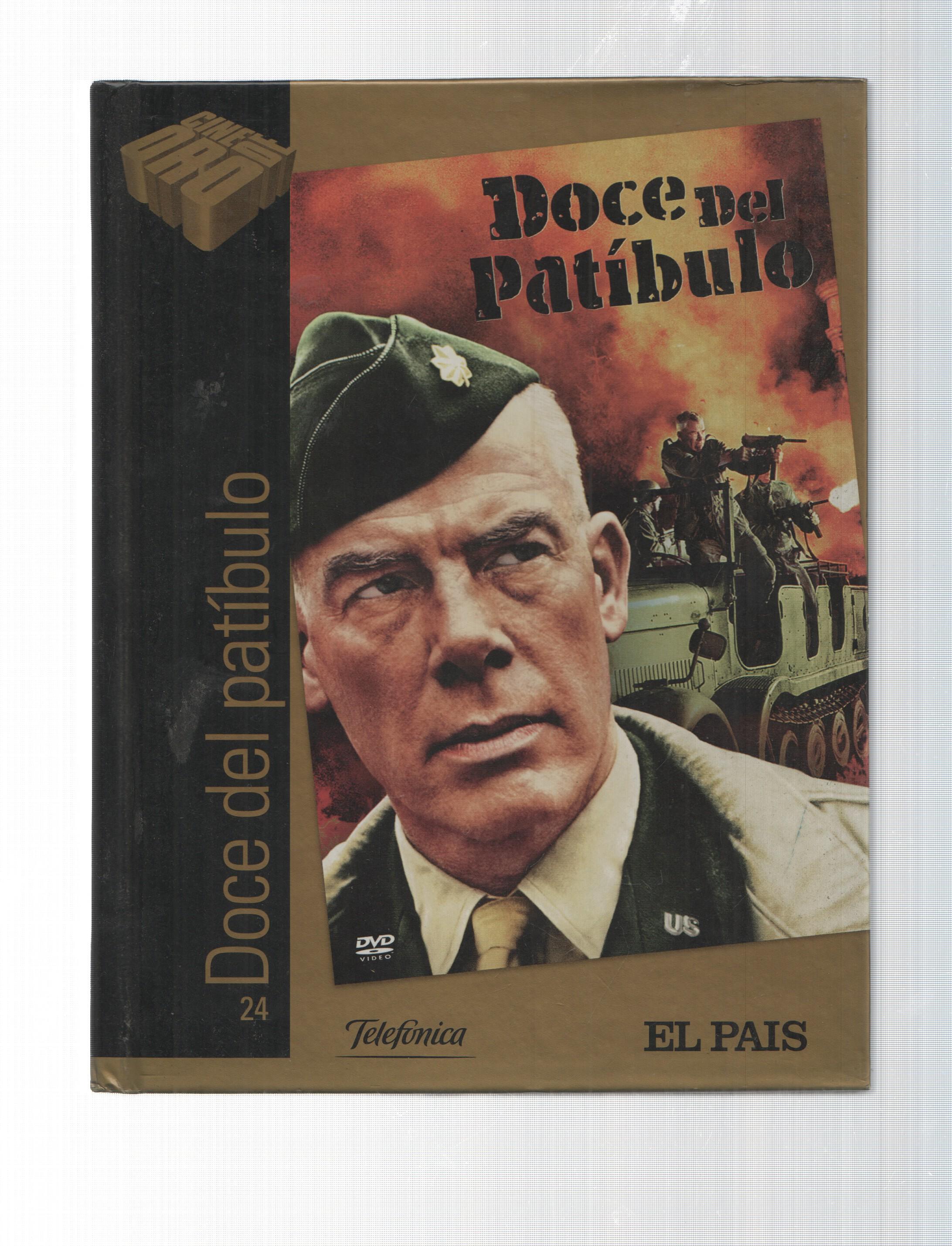 Libro-Pelicula DVD: Cine de Oro num 24 - Doce del patibulo, 1967. Dirigida por Robert Aldrich