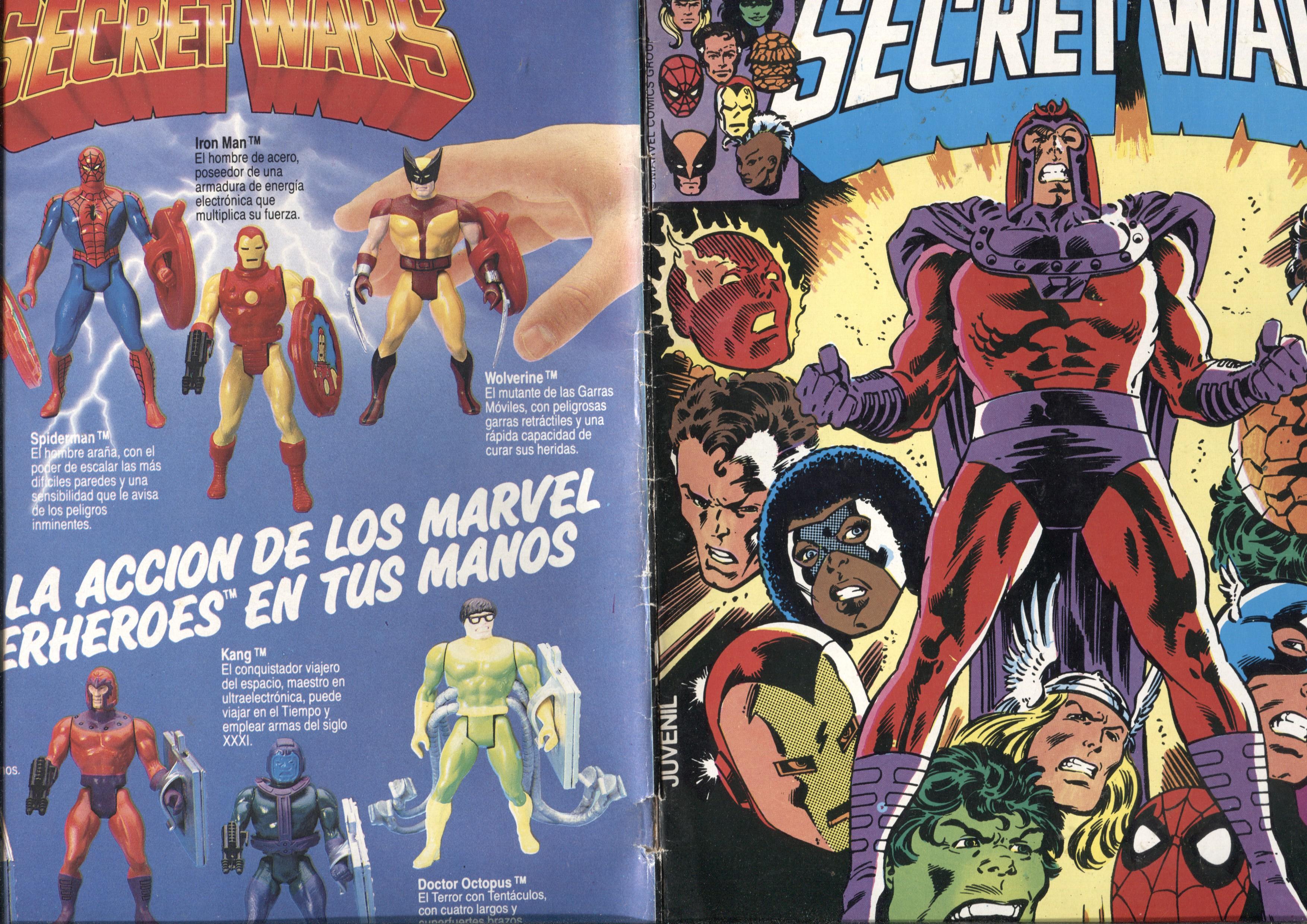 Secret Wars numero 02 (numerado 2 en interior)
