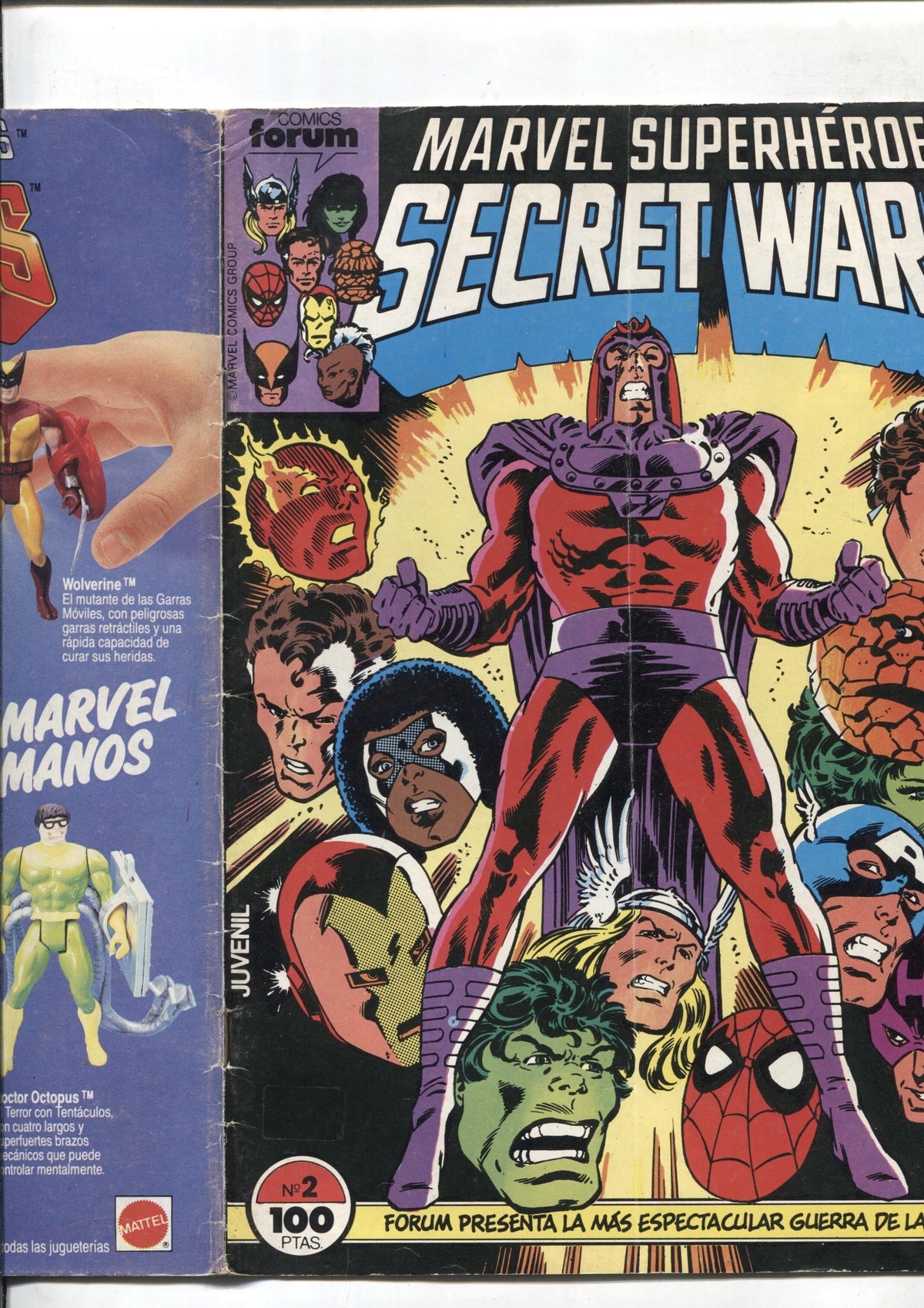 Secret Wars numero 02: Prisioneros de guerra (numerado 3 en interior)