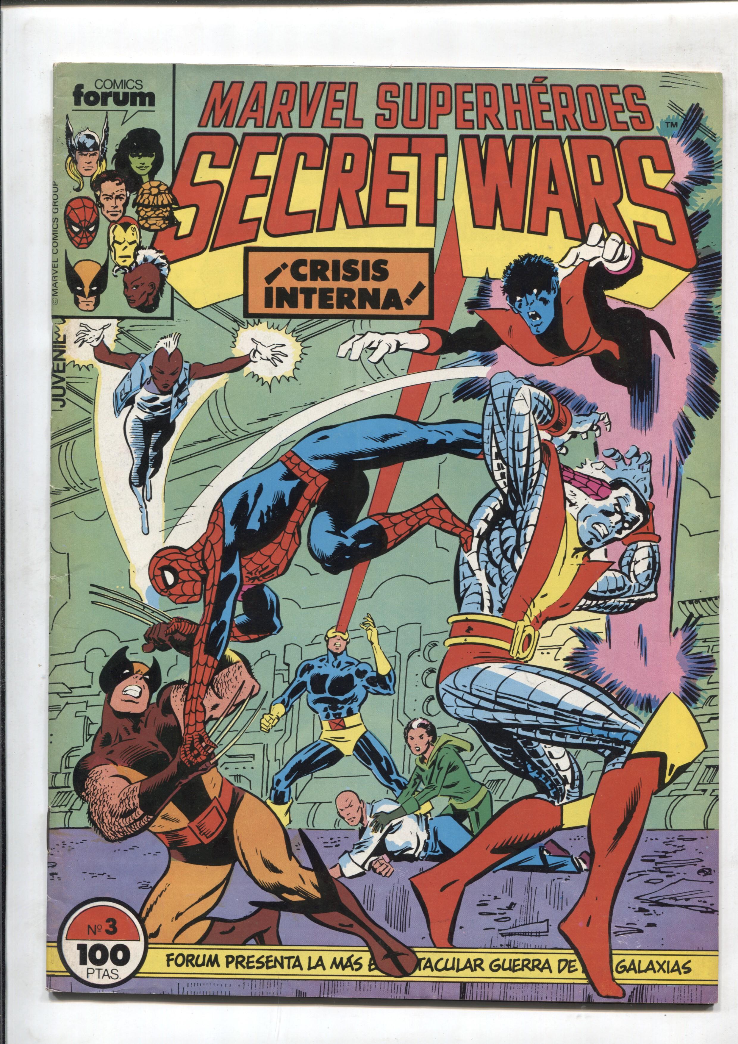 Secret Wars numero 03: Tempestad externa, crisis interna