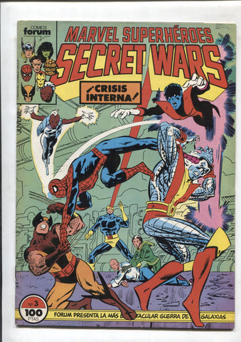 Secret Wars numero 03: Tempestad externa, crisis interna