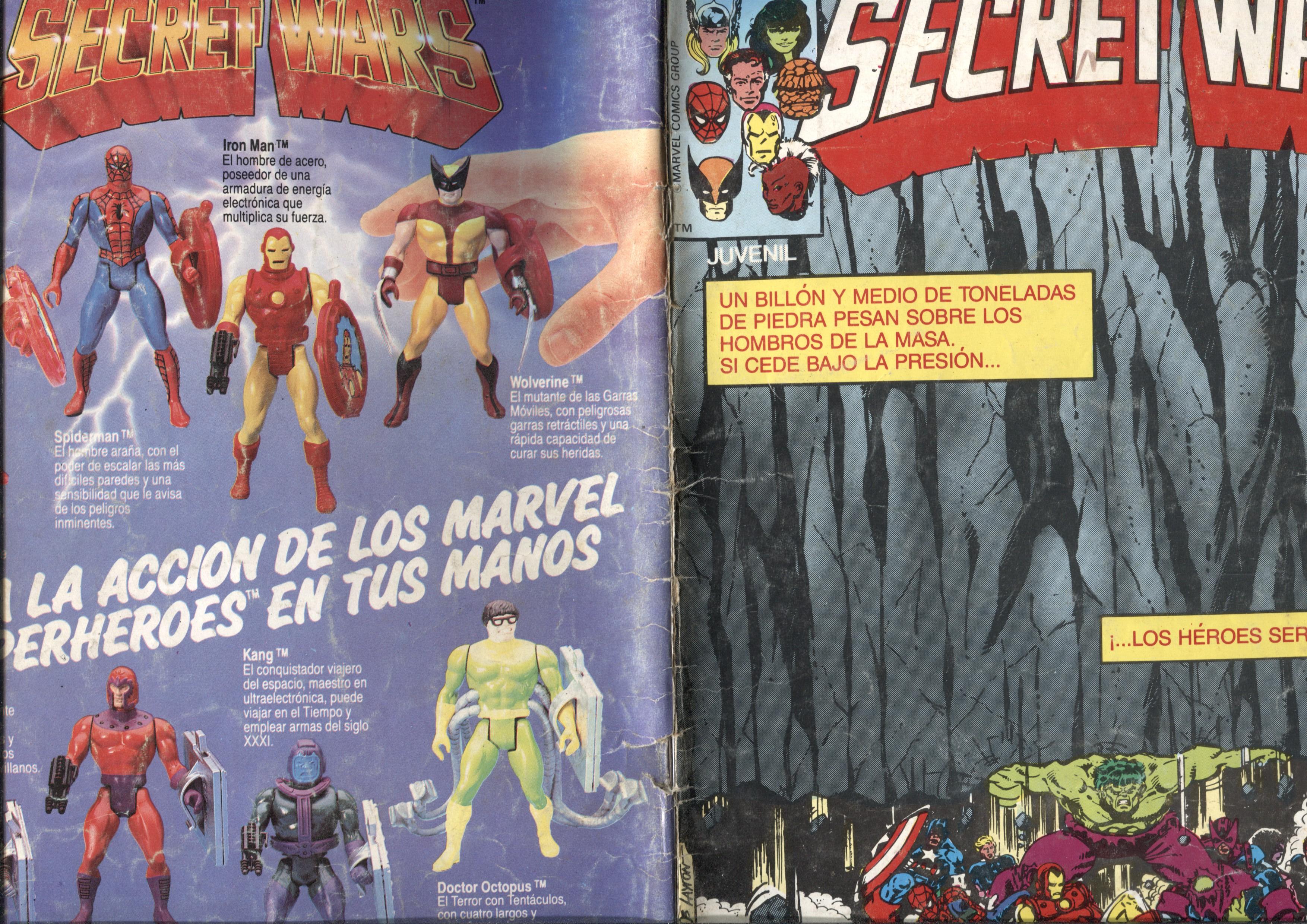 Secret Wars numero 04: situacion desesperada (numerado 2 en interior)