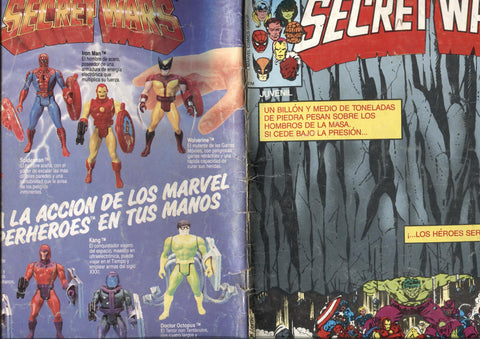 Secret Wars numero 04: situacion desesperada (numerado 2 en interior)