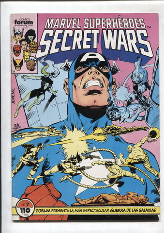 Secret Wars numero 07: Locura (numerado 1 en interior)