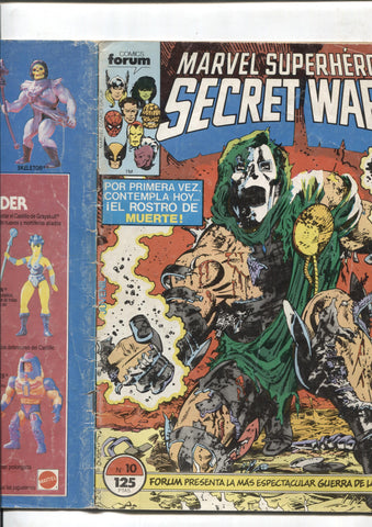 Secret Wars numero 10: Acabar con el todopoderoso (numerado 3 en interior)